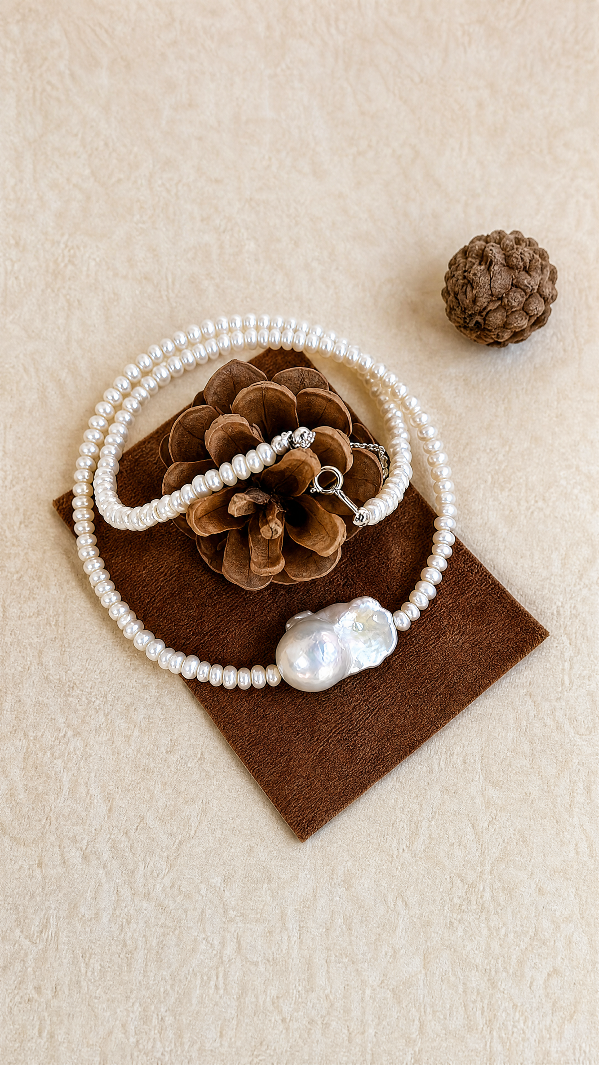 Little Pearl Baroque Necklace