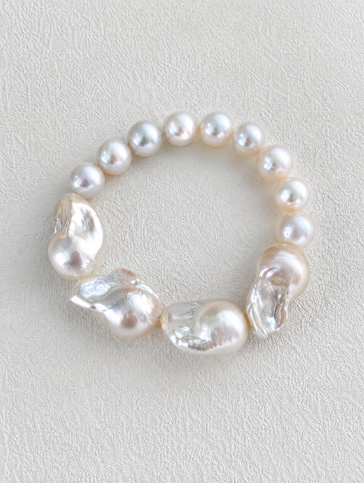 Baroque Pearl Stretch Bracelet