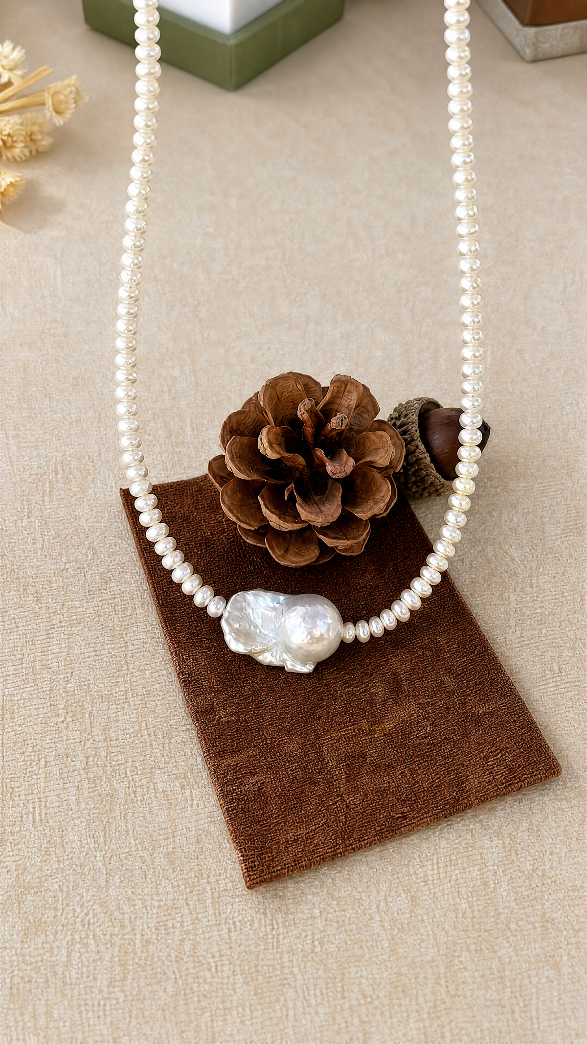 Little Pearl Baroque Necklace